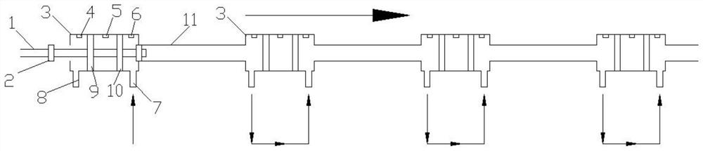 A method for laying extra-long cables