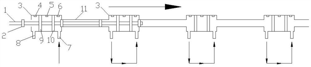 A method for laying extra-long cables