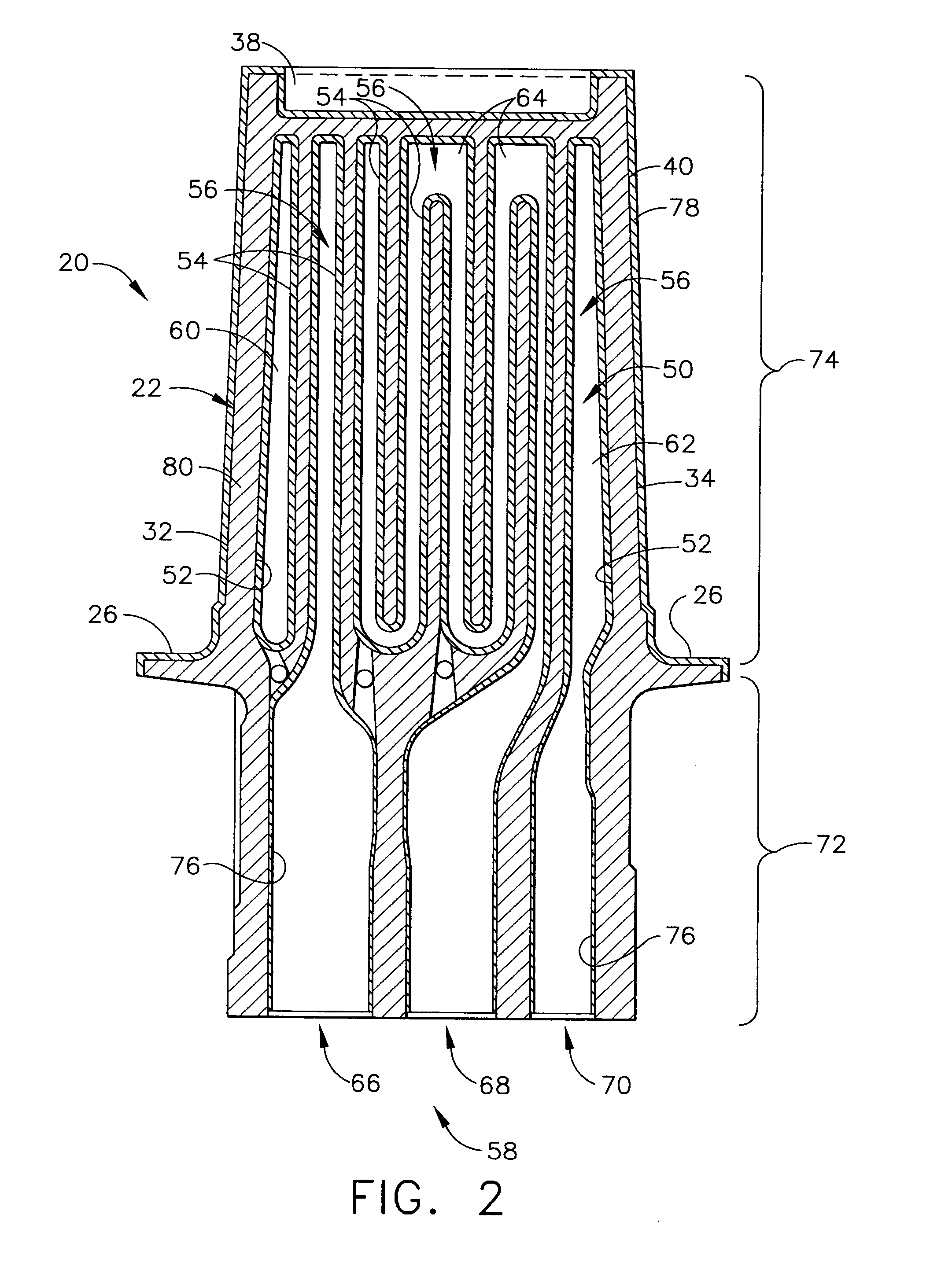 Aluminide coating of turbine engine component