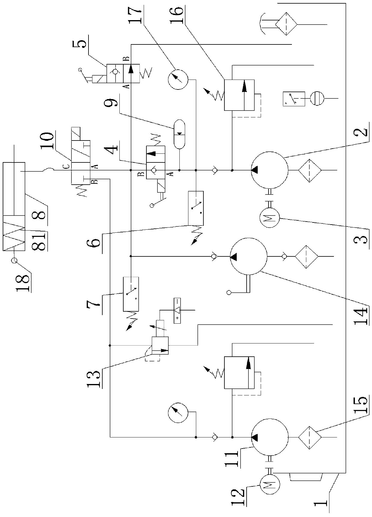 Novel safety and emergency hydraulic brake