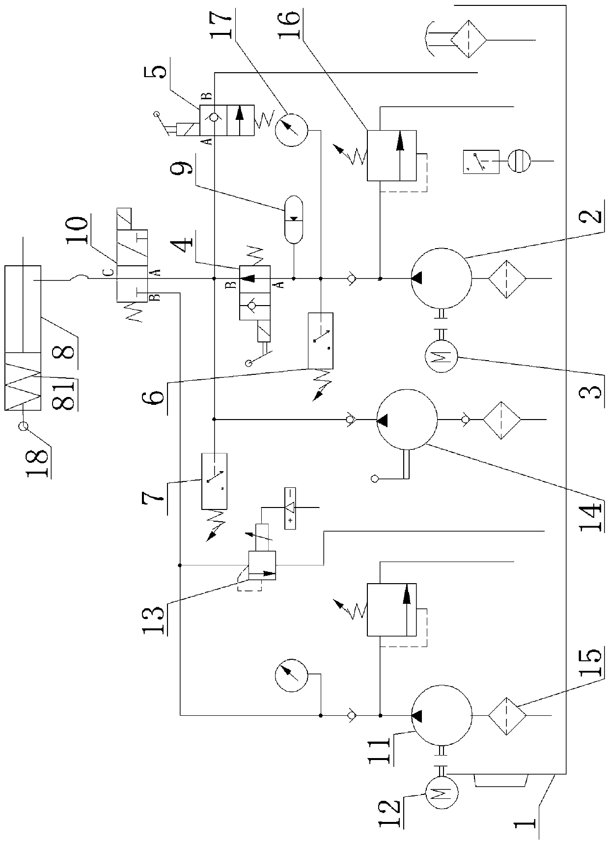 Novel safety and emergency hydraulic brake