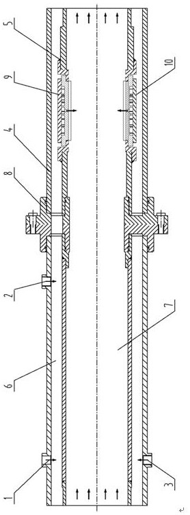 Water-controlling and oil-increasing device and method for oil well