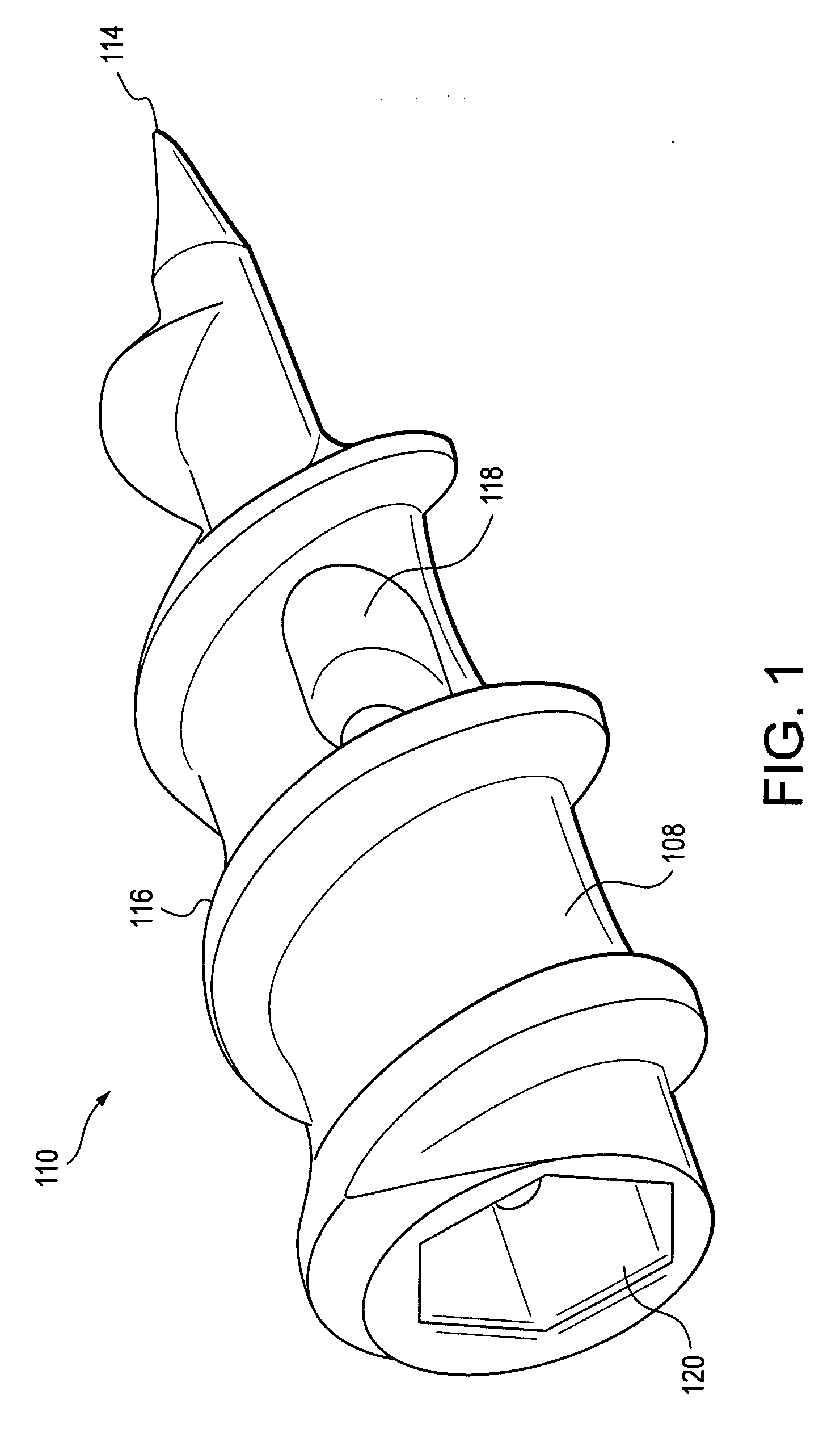 Peek threaded suture anchor