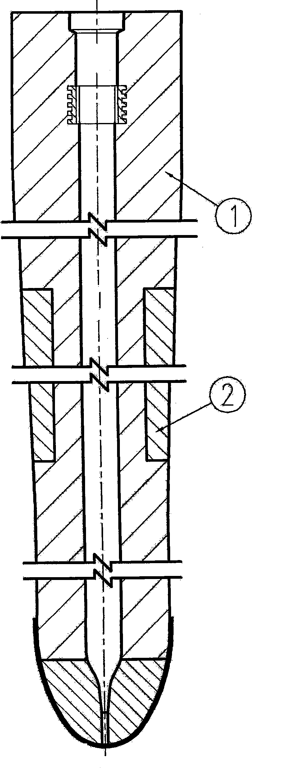 Continuous casting tundish stopper