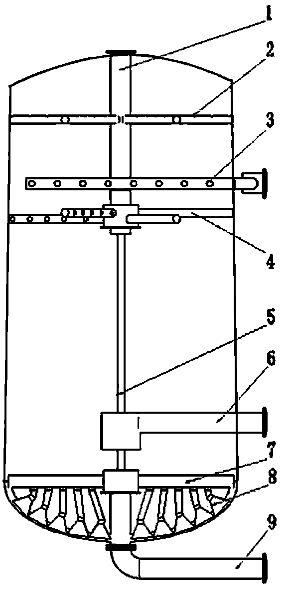 Novel rotating energy-saving water purifying device