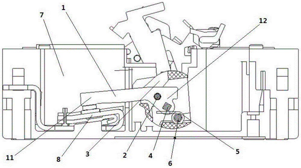 Contact system of a circuit breaker