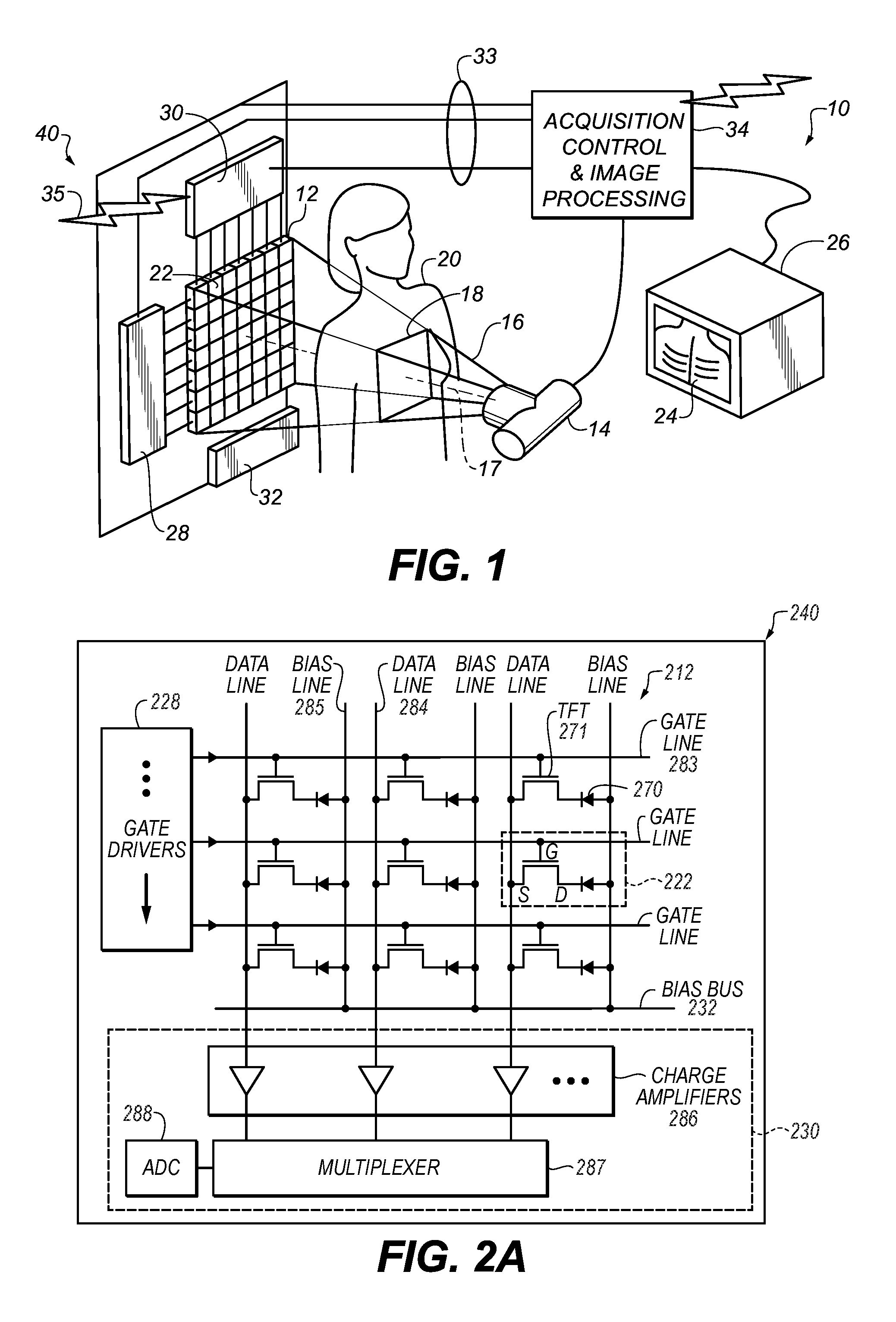 Apparatus and method using a dual gate TFT structure