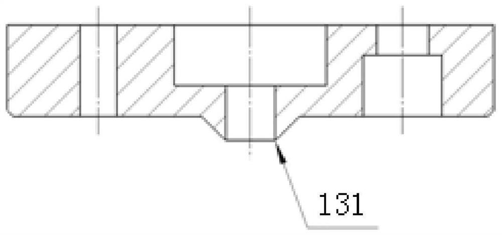 Manufacturing method and device of felt sealing ring for aviation and stamping die