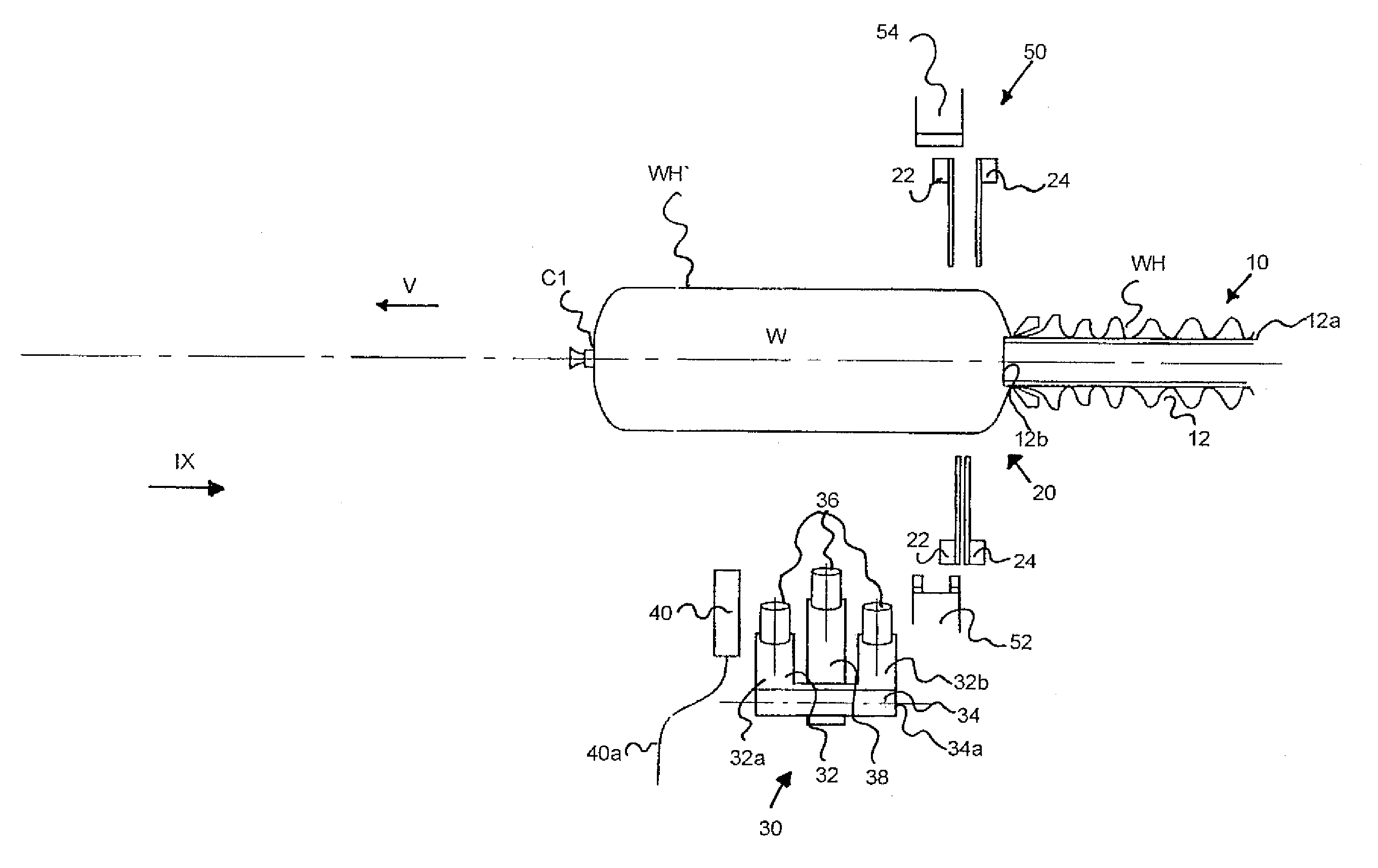 Device for providing a second tail length