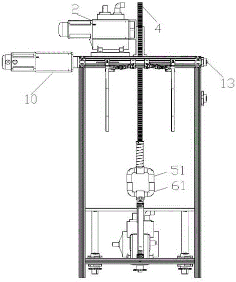 Automatic bag opening device for non-coated woven bags