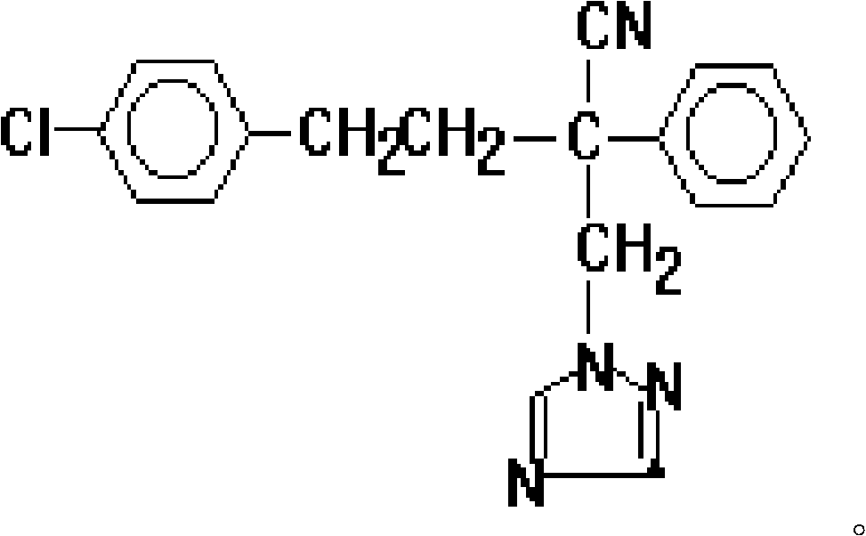 Bactericidal composition containing fenbuconazole and thiocarbamate compound