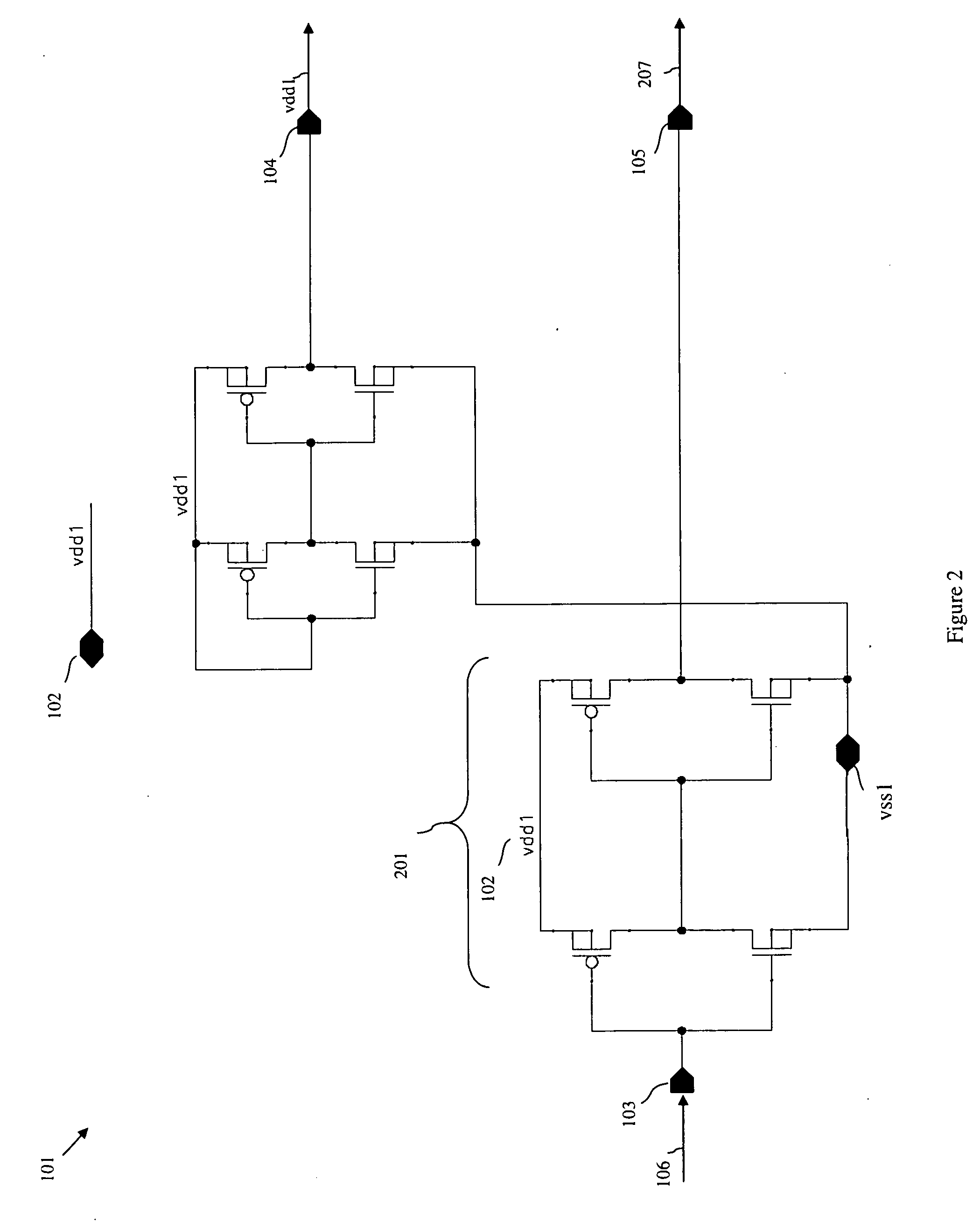 Design structure for a high-speed level shifter