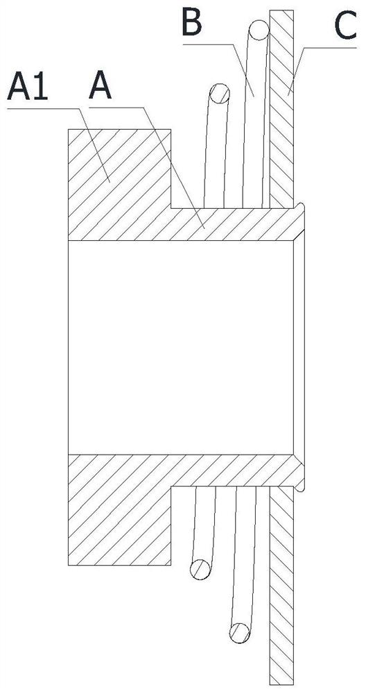 A processing equipment for circulation parts of automobile shock absorber