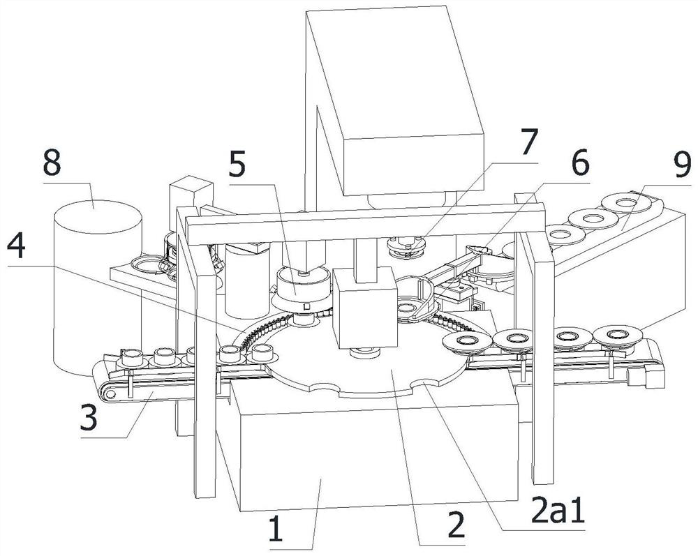 A processing equipment for circulation parts of automobile shock absorber