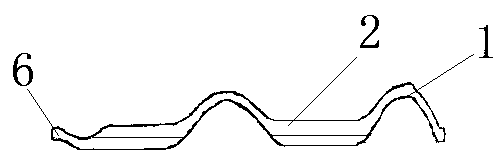 Leak-proof ceramic tile and preparation method thereof