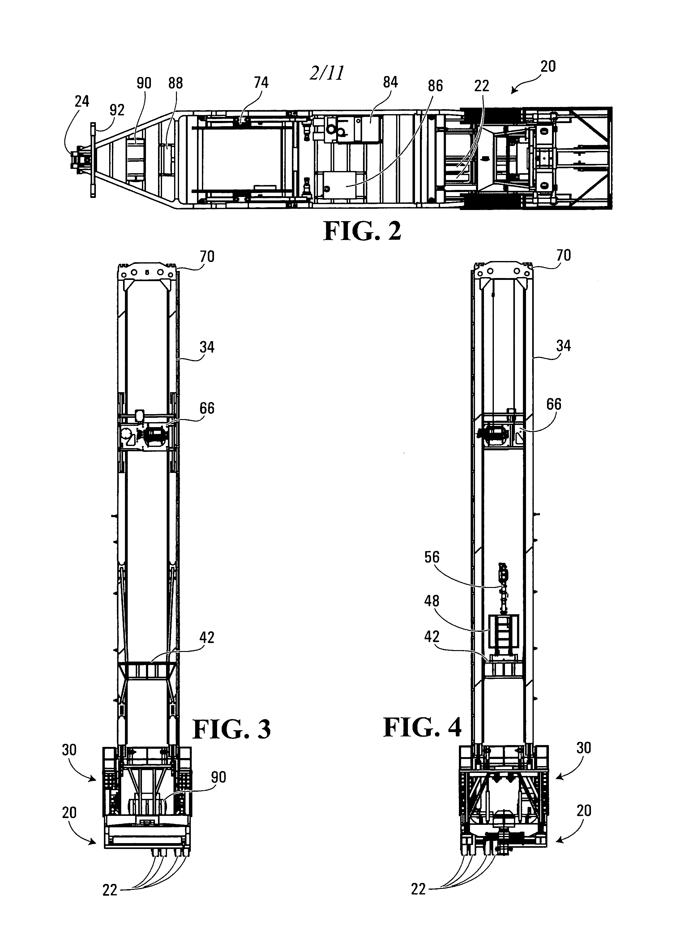 Drilling rig apparatus and downhole tool assembly system and method