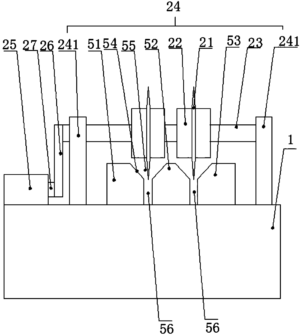 A special cutting mechanism for a willow splitter