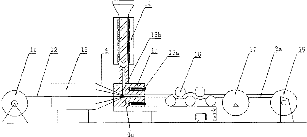 Method for manufacturing flexible oil pumping rope