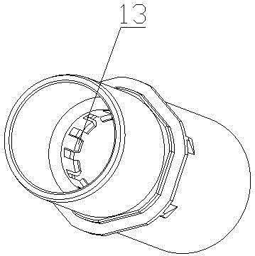 Combined multi-core high-voltage electric connector