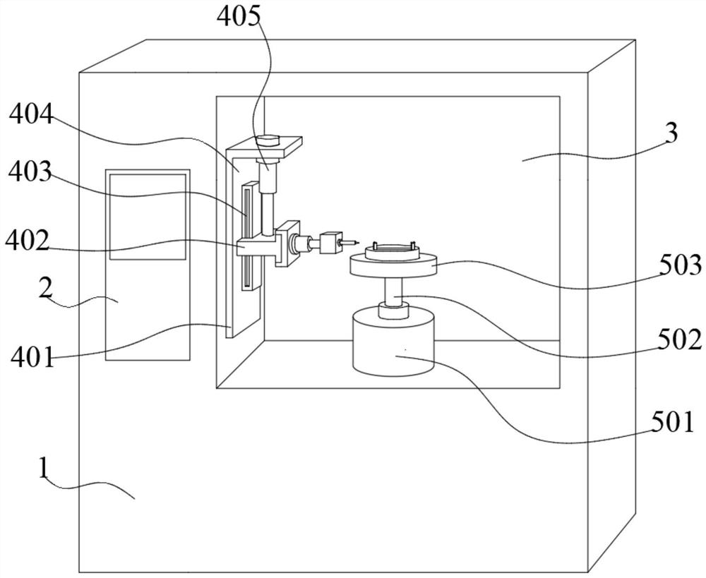 Double-row deep groove ball bearing inner ring outer raceway machining device and using method thereof