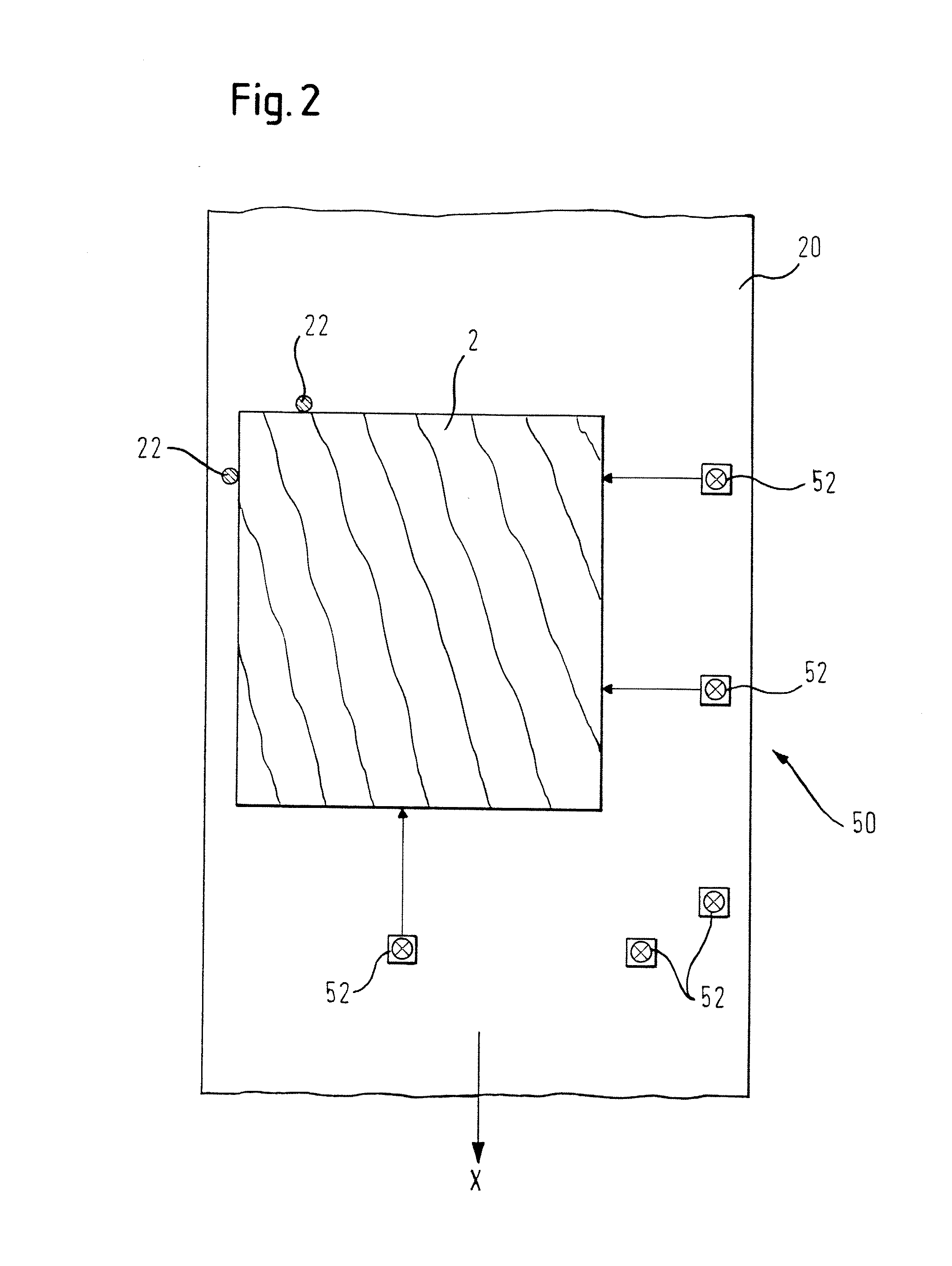 Device For Patterning Workpieces