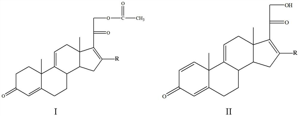 The preparation method of tetraene intermediate