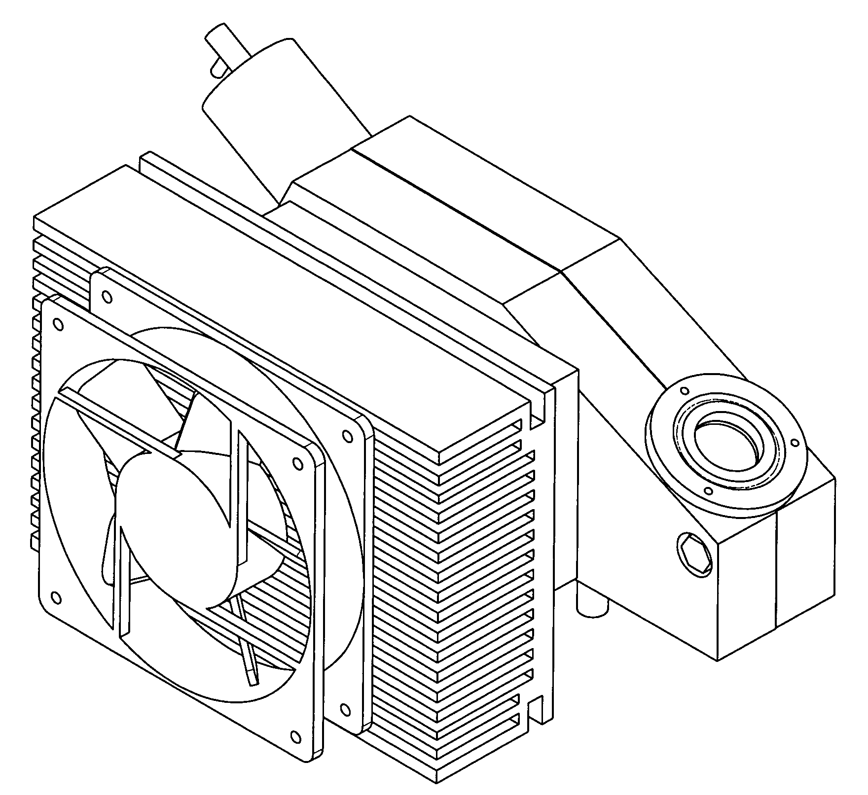 Aerosol splitter for ELSD