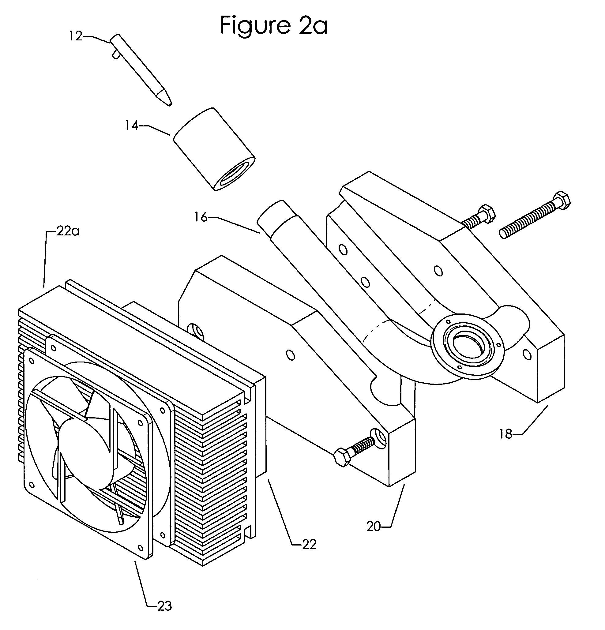 Aerosol splitter for ELSD