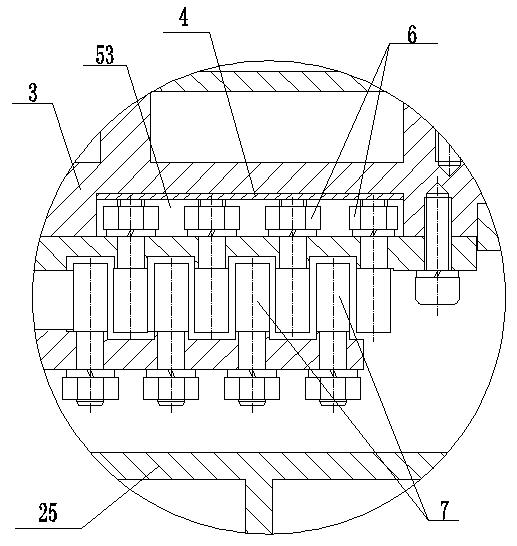 Water-cooling type impact flour milling machine