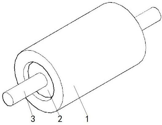 Novel electronic component resistor sleeve penetrating equipment