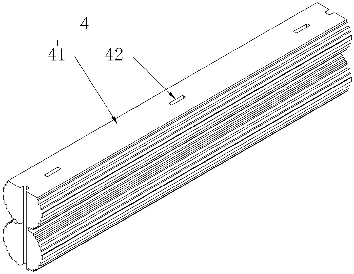 A kind of ignition coil iron core stamping and forming equipment