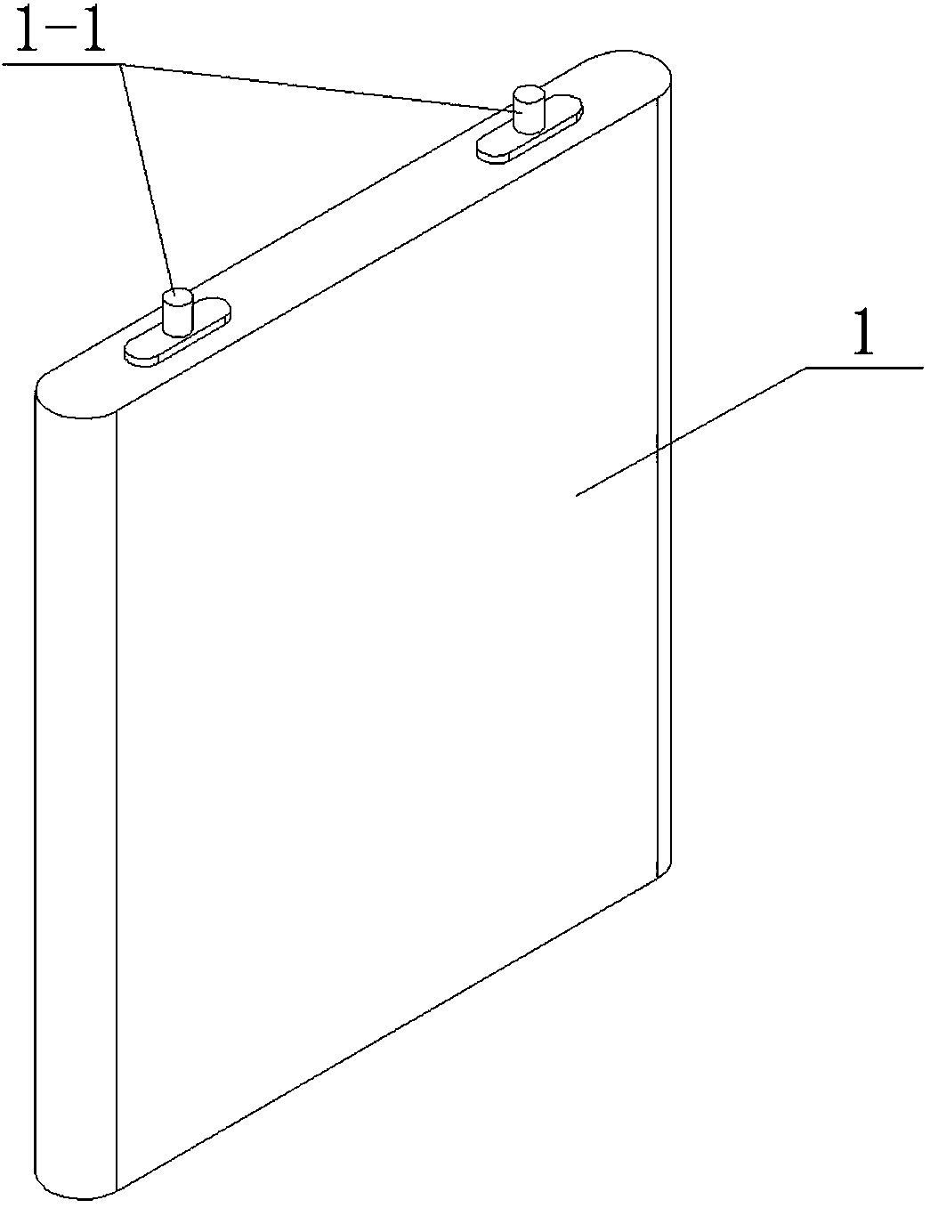 Battery provided with protective layer and protective layer thereof