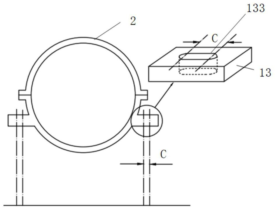 Supporting device and system of air cylinder and control method of supporting system