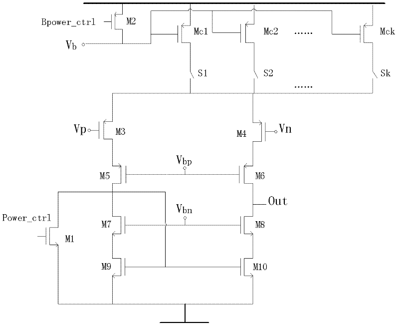 Infrared focal plane array readout circuit and adaptive power consumption regulation method thereof