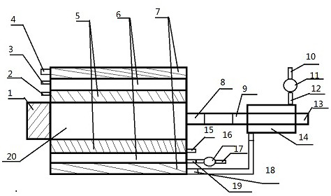 Multifunctional intelligent energy-saving heating device for vehicle and control method