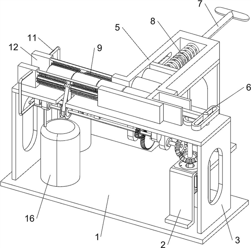 Ring-pull can shell cleaning device