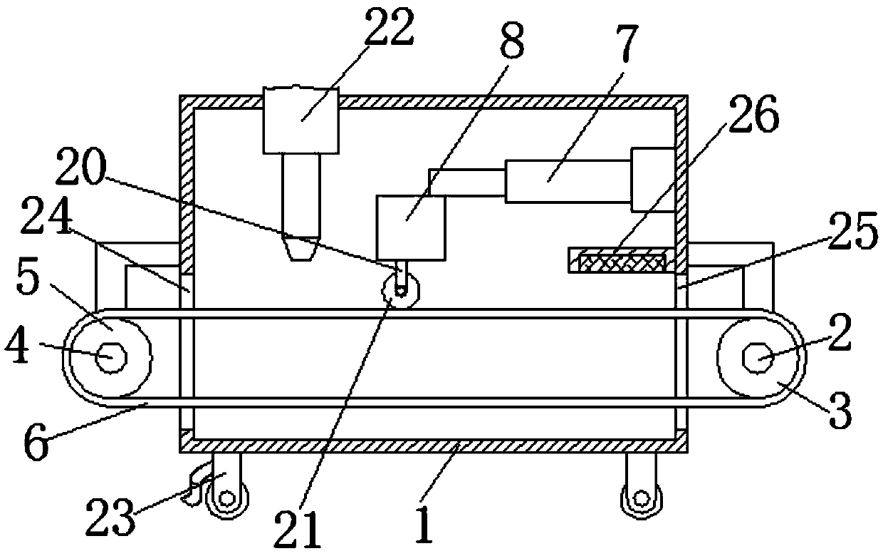 Improved plate gluing device