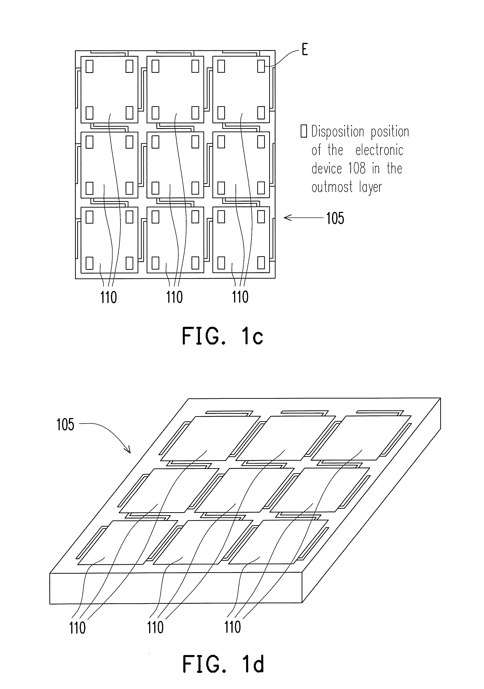 Method for improving ebg structures and multi-layer board applying the same