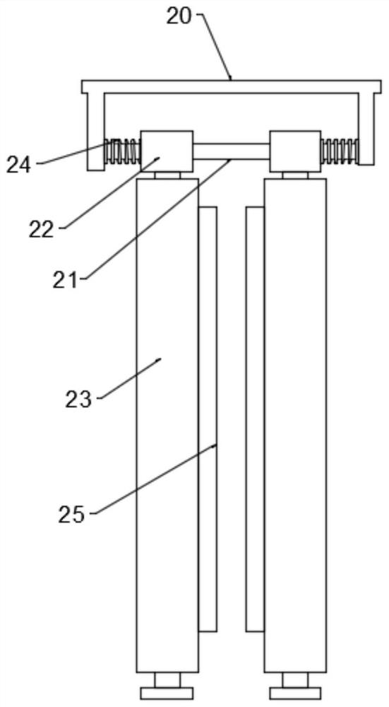 Cloth unfolding and hanging device for spinning