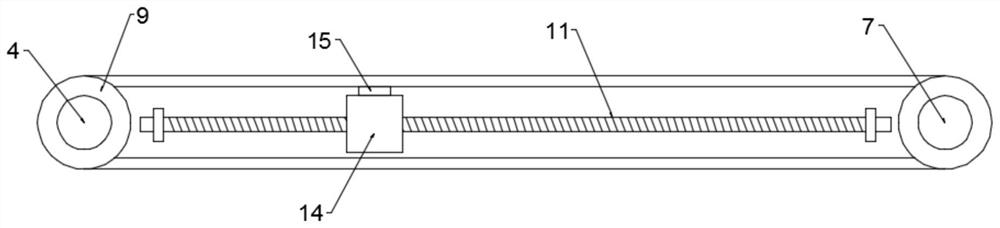 Cloth unfolding and hanging device for spinning