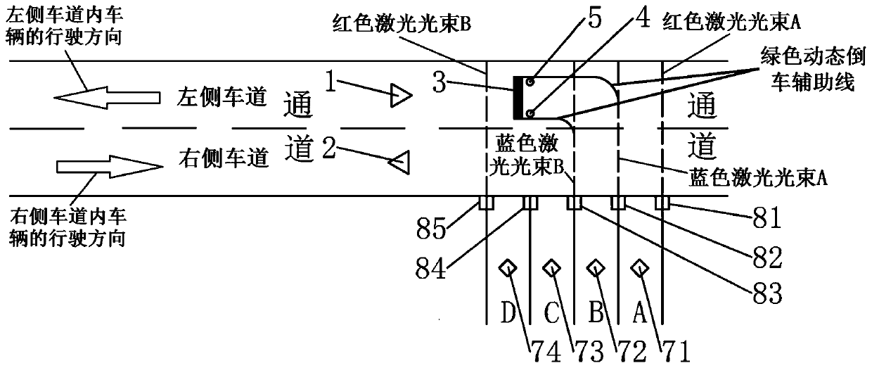 Auxiliary parking device and auxiliary parking method thereof