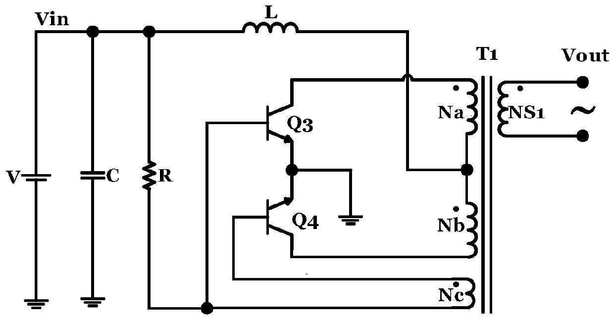 Self-excited converter