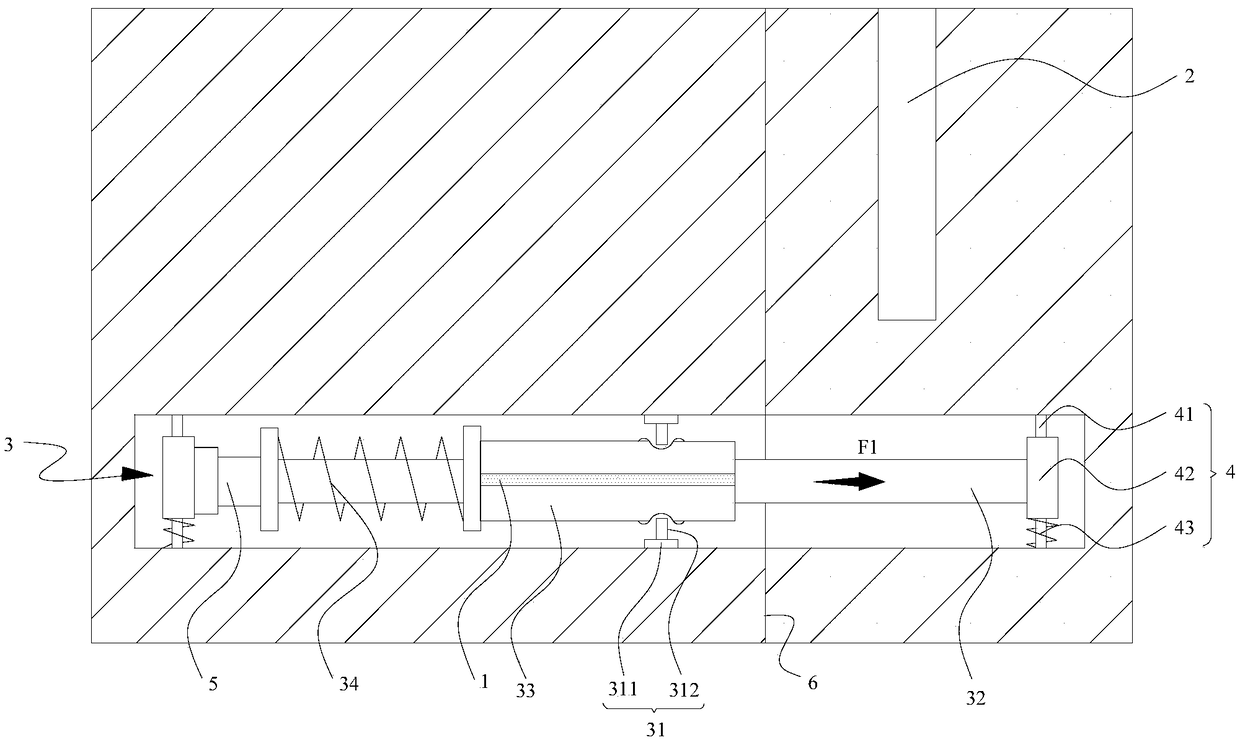 High-altitude fall protection device and working method thereof