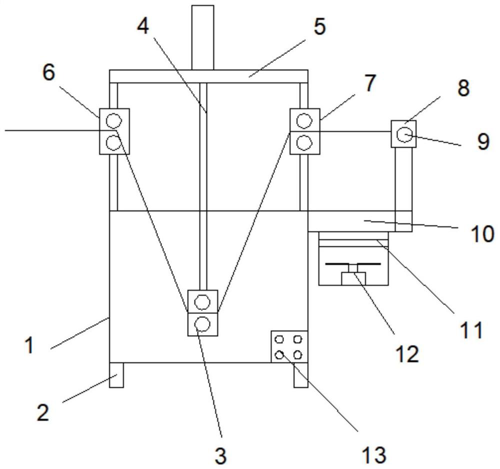 Textile fabric dyeing device with automatic drying function