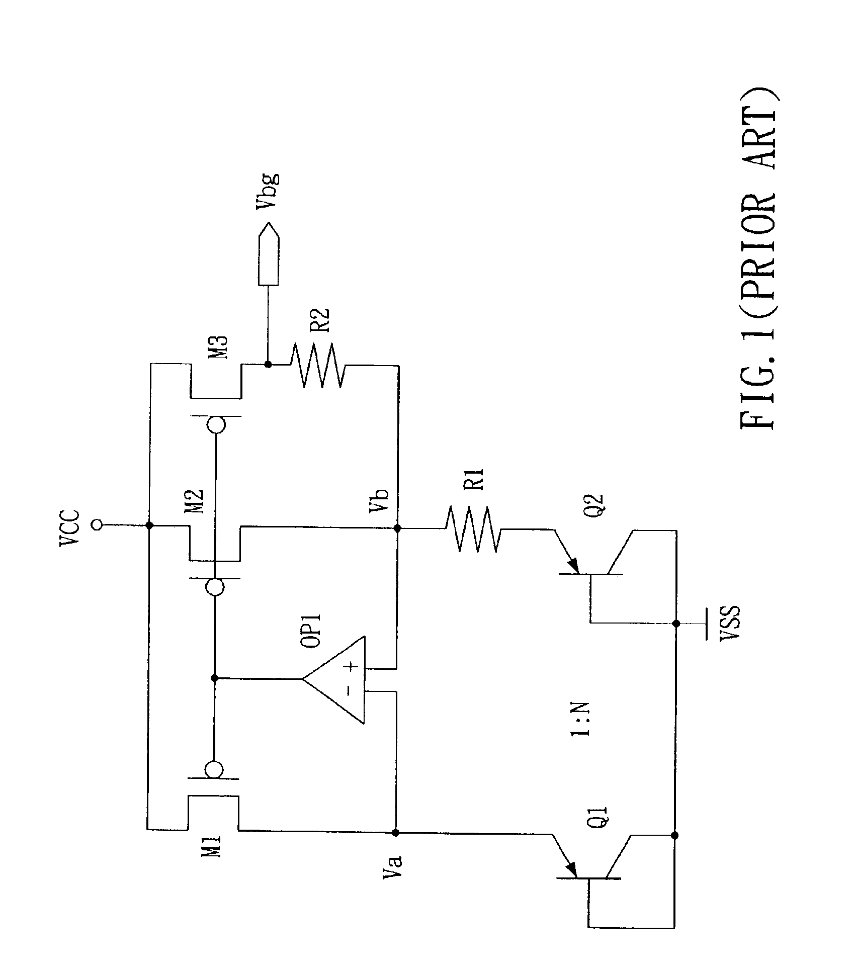 Fast start-up low-voltage bandgap voltage reference circuit