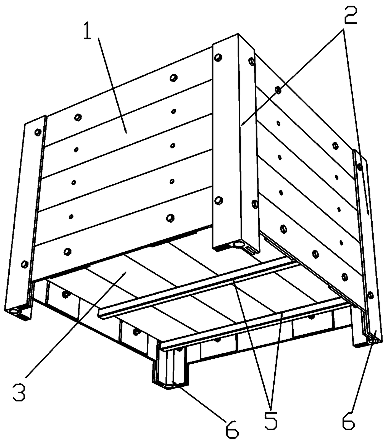 Culture frame planting method