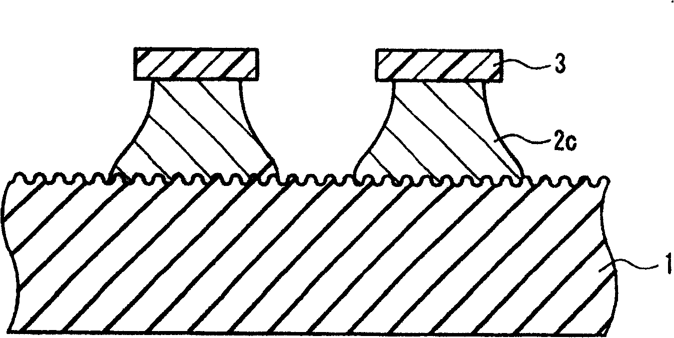 Etching solution of copper or copper alloy and method for producing electronic substrate using the solution