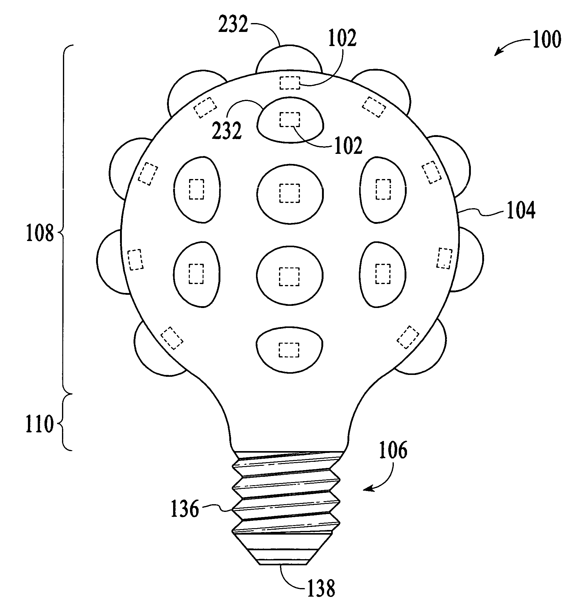 Illumination device and method of making the device