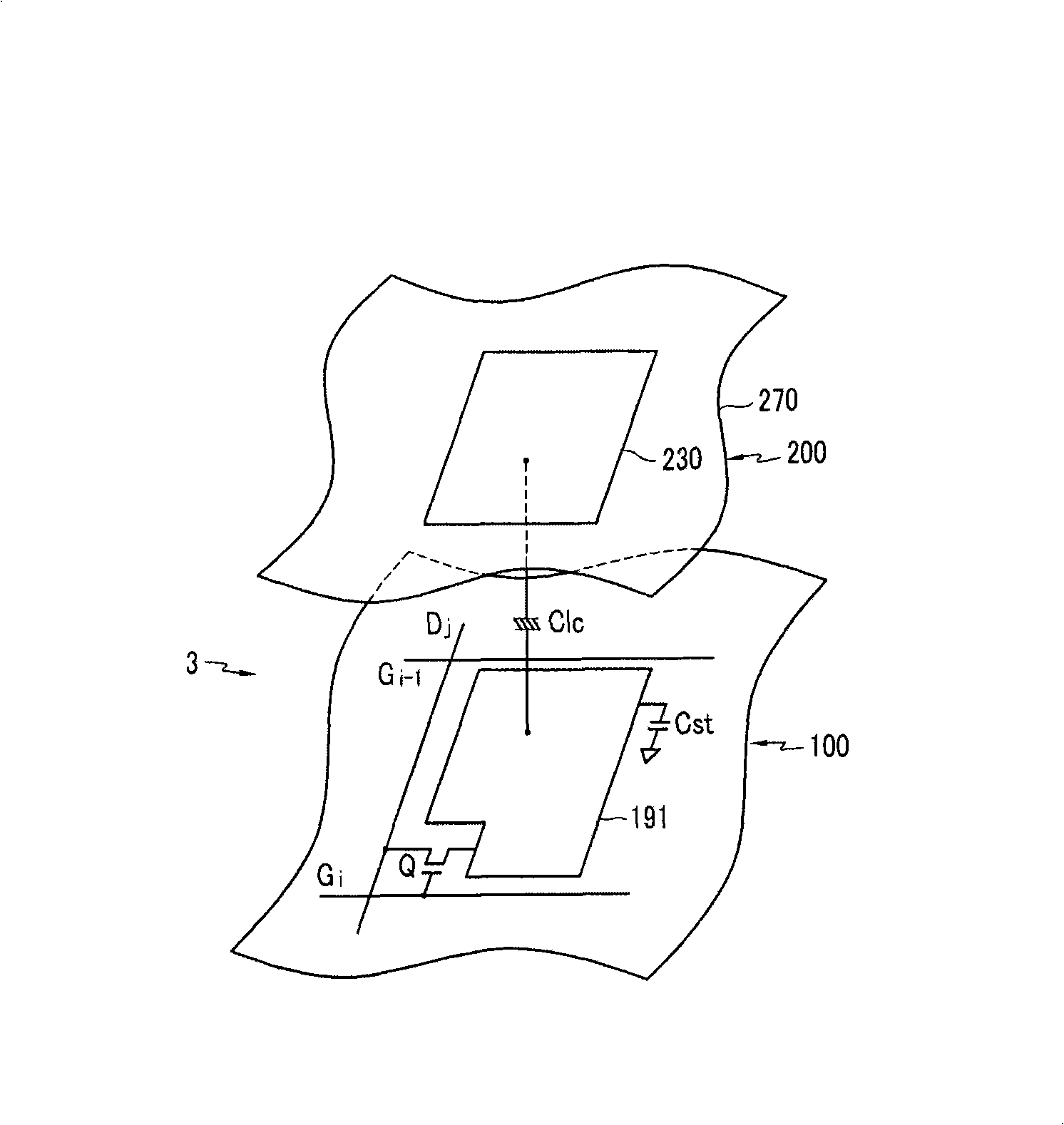 Drive device for LCD device and LCD device including the same