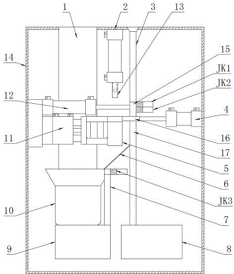 Automatic transceiving and polishing device for electrode cap